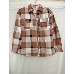 Plaid Rain/shacket 